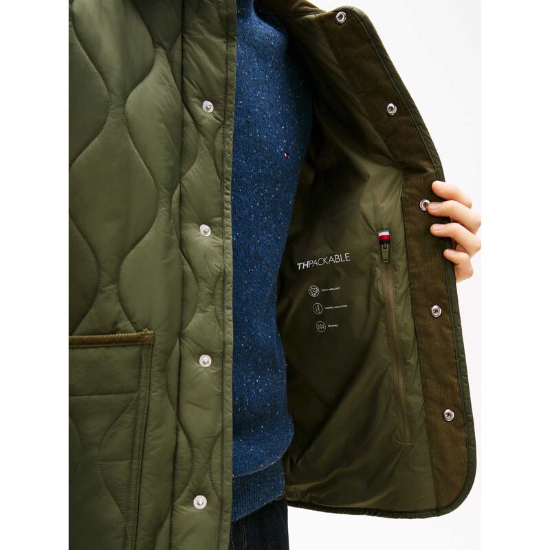 Tommy Hilfiger Onion Quilted Water Repellent Packable Jacket image number 2